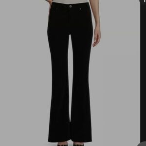 ANTONIO MELANI NWT Black Velvet Flare Pant